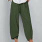 💥Offerta limitata: 50% di sconto💥Pantaloni vintage asimmetrici con elastico in vita e tasche