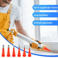 🔥Kit di utensili universale con ugello in gomma integrato