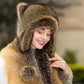 🎁💥Cappello di peluche per genitori e bambini con coda di procione