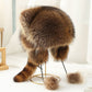 🎁💥Cappello di peluche per genitori e bambini con coda di procione