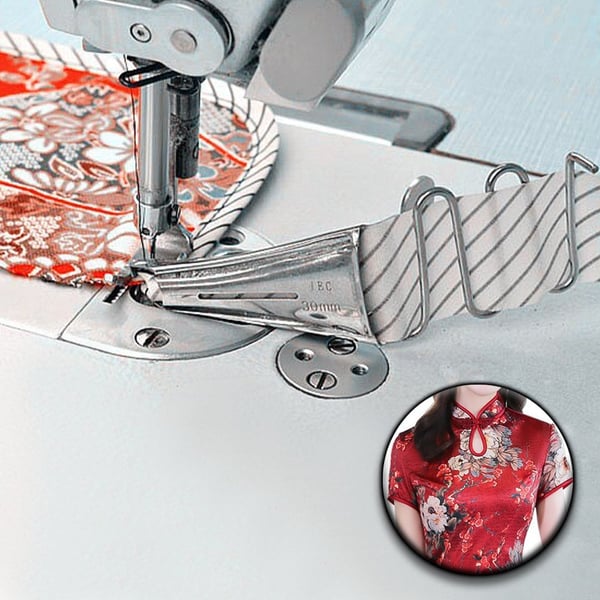 Raccoglitore Per Macchina Da Cucire – Piedino Per Orlo Multifunzione In Acciaio Inox – Cuciture Precise E Finiture Professionali Facili E Veloci