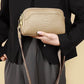 Primo strato Borsa Crossbody in pelle di mucca Modello Alligatore Donna Borsa a tracolla per lavoro